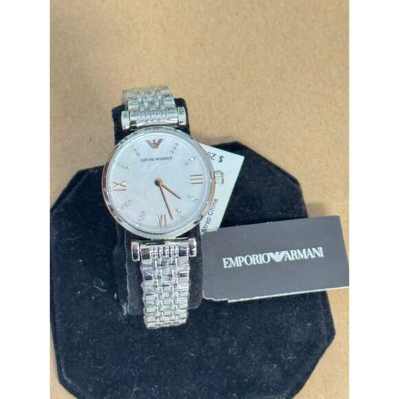 Emporio Armani AR11204 Gianni Women's Stainless Steel Quartz Watch - Picture 2 of 5